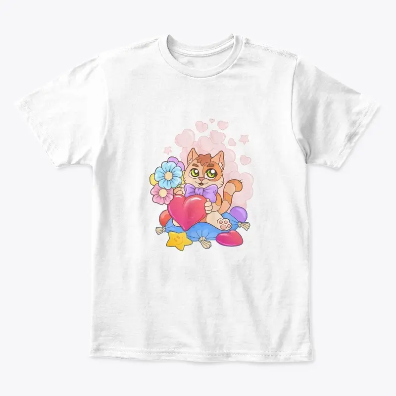 Best Cute Cat T-Shirt Design